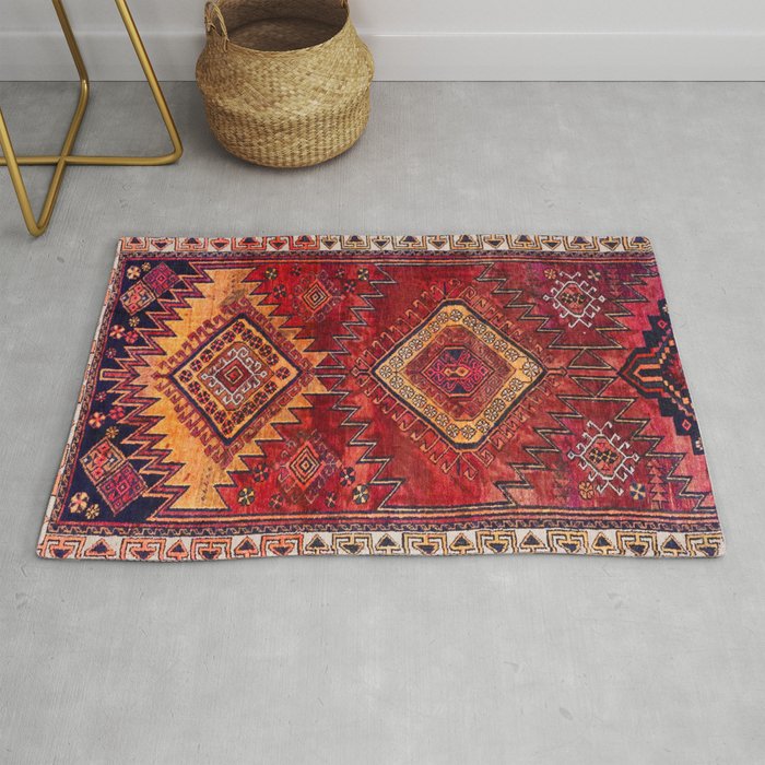 N200 - Berber Moroccan Heritage Oriental Traditional Moroccan Style Rug Gallery Image 1