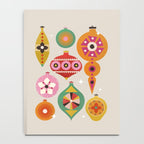 Christmas Tree Retro Ornaments Notebook Gallery Image 4