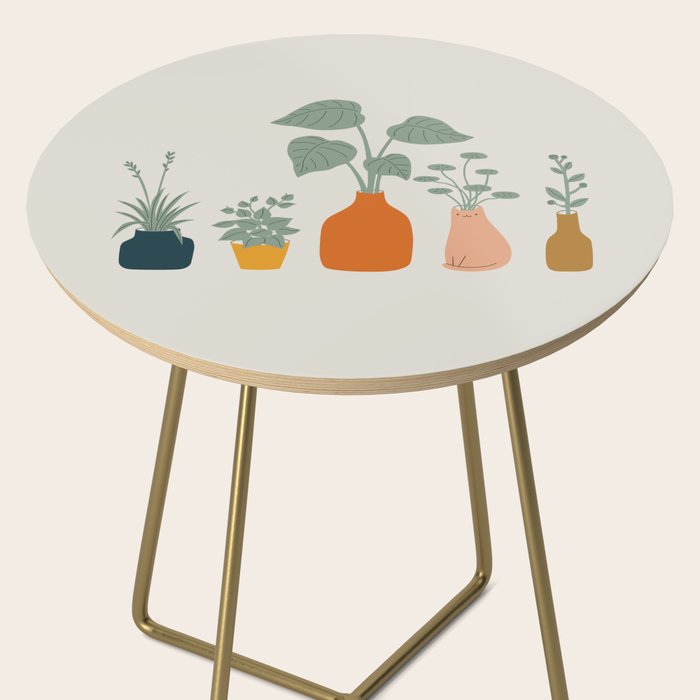 Cat and Plant 9 Side Table Gallery Image 2