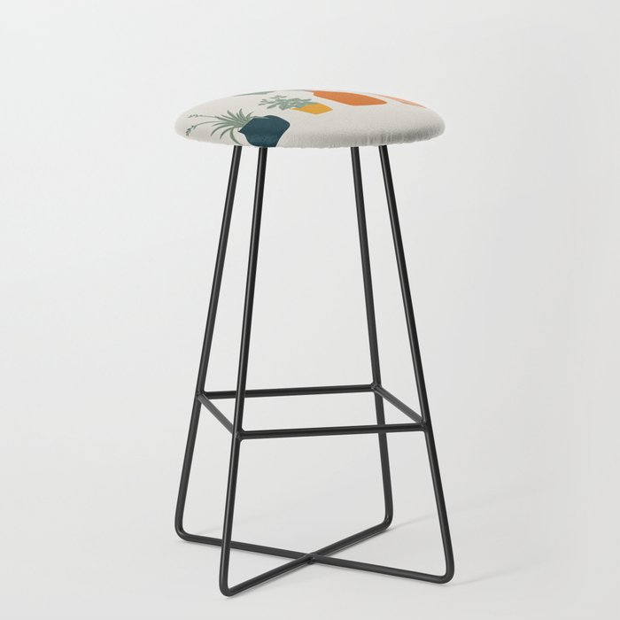 Cat and Plant 9 Stool Gallery Image 1
