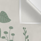 Cat and Plant 9 Wall Tapestry Gallery Image 3