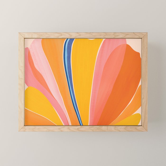 Bloom Abstract Floral Mini Art Print Gallery Image 1