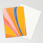 Bloom Abstract Floral Stationery Card Gallery Image 2
