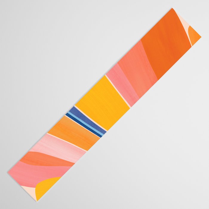 Bloom Abstract Floral Table Runner Gallery Image 3