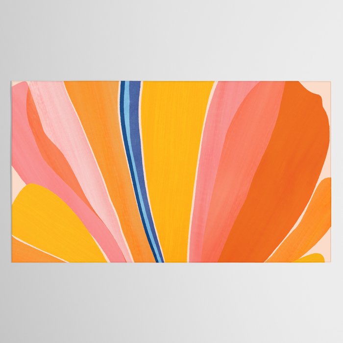 Bloom Abstract Floral Tablecloth Gallery Image 2