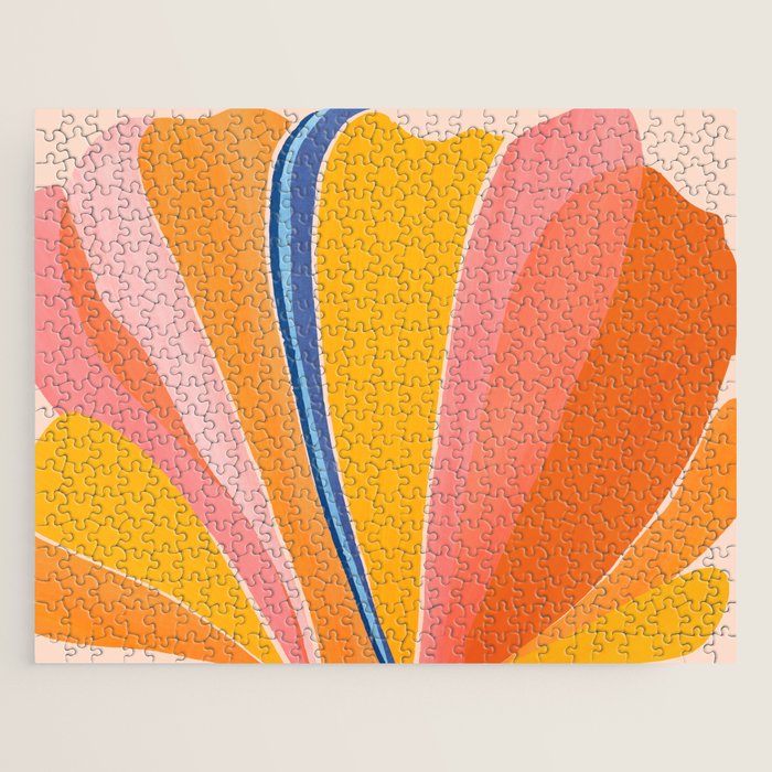 Bloom Abstract Floral Jigsaw Puzzle Gallery Image 1