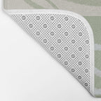 Laurel Leaves in Balance - Sage Green  Bath Mat Gallery Image 2