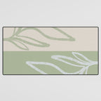 Laurel Leaves in Balance - Sage Green  Desk Mat Gallery Image 3