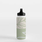 Laurel Leaves in Balance - Sage Green  Water Bottle Gallery Image 3