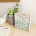 Laurel Leaves in Balance - Sage Green  Mini Art Print Gallery Image 2