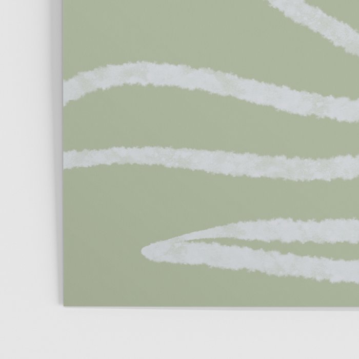Laurel Leaves in Balance - Sage Green  Poster Gallery Image 3