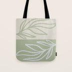 Laurel Leaves in Balance - Sage Green  Tote Bag Gallery Image 1
