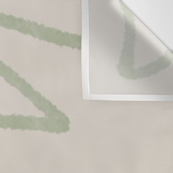 Laurel Leaves in Balance - Sage Green  Wall Tapestry Gallery Image 3