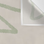 Laurel Leaves in Balance - Sage Green  Wall Tapestry Gallery Image 3