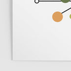 Atomic Age Nuclear Abstract Motif â Mid Century Modern Pattern Poster Gallery Image 3