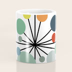 Atomic Age Nuclear Abstract Motif â Mid Century Modern Pattern Coffee Mug Gallery Image 4