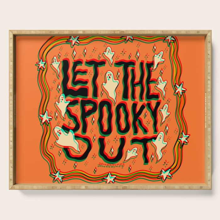 Let the Spooky Out in 3D Serving Tray Gallery Image 1