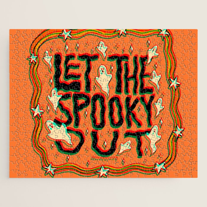 Let the Spooky Out in 3D Jigsaw Puzzle Gallery Image 1