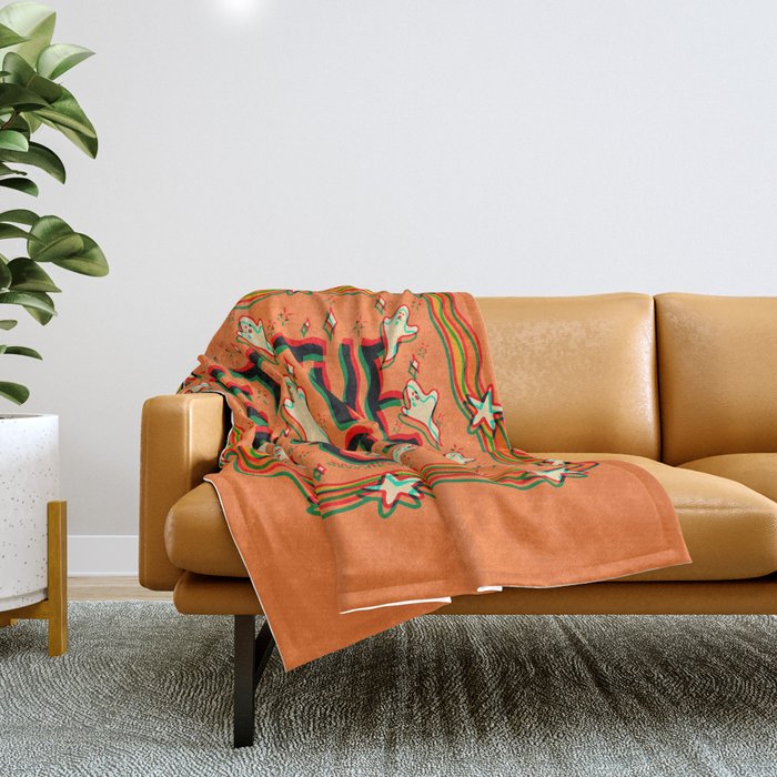 Let the Spooky Out in 3D Throw Blanket Gallery Image 1