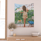 Amalfi Reverie Wall Tapestry Gallery Image 2