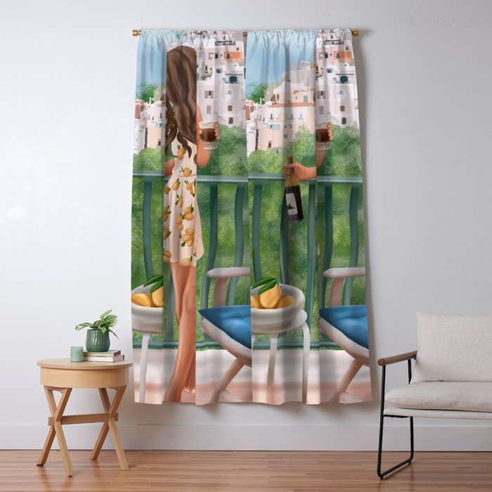 Amalfi Reverie Window Curtain Gallery Image 1