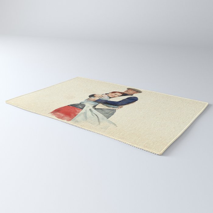 The Quiet Man - Watercolor Rug Gallery Image 3