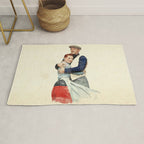 The Quiet Man - Watercolor Rug Gallery Image 1