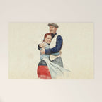 The Quiet Man - Watercolor Welcome Mat Gallery Image 1