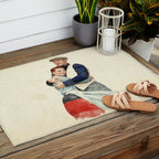 The Quiet Man - Watercolor Outdoor Rug Gallery Image 2