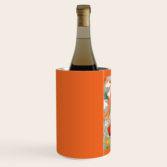 Expect Nothing. Appreciate Everything. Wine Chiller Gallery Image 2