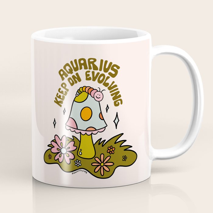 Aquarius Caterpillar Coffee Mug Gallery Image 1