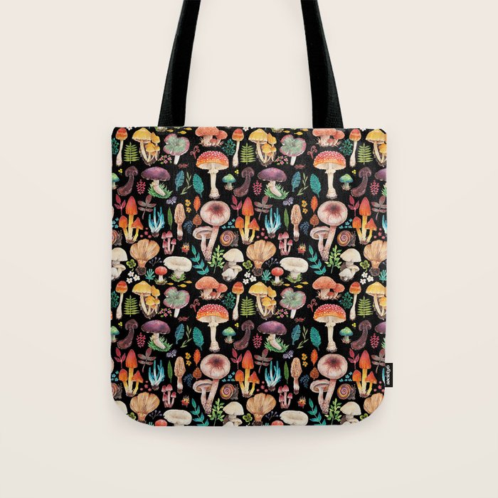 Mushroom heart Tote Bag Gallery Image 1