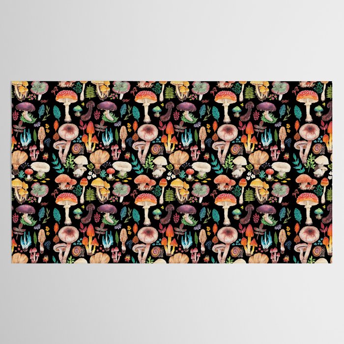 Mushroom heart Tablecloth Gallery Image 2