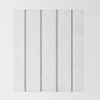 Minimal Black White Stripe Glam #2 #lines #decor #art #society6 Throw Blanket Gallery Image 2
