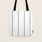 Minimal Black White Stripe Glam #2 #lines #decor #art #society6 Tote Bag Gallery Image 1