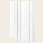 Minimal Black White Stripe Glam #2 #lines #decor #art #society6 Wallpaper Gallery Image 2