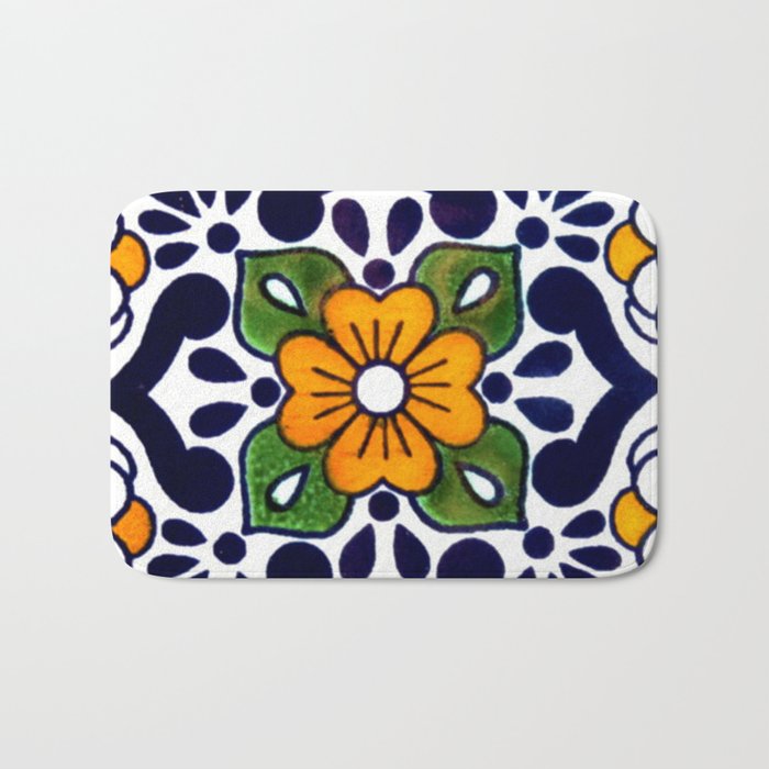 talavera mexican tile Bath Mat Gallery Image 1