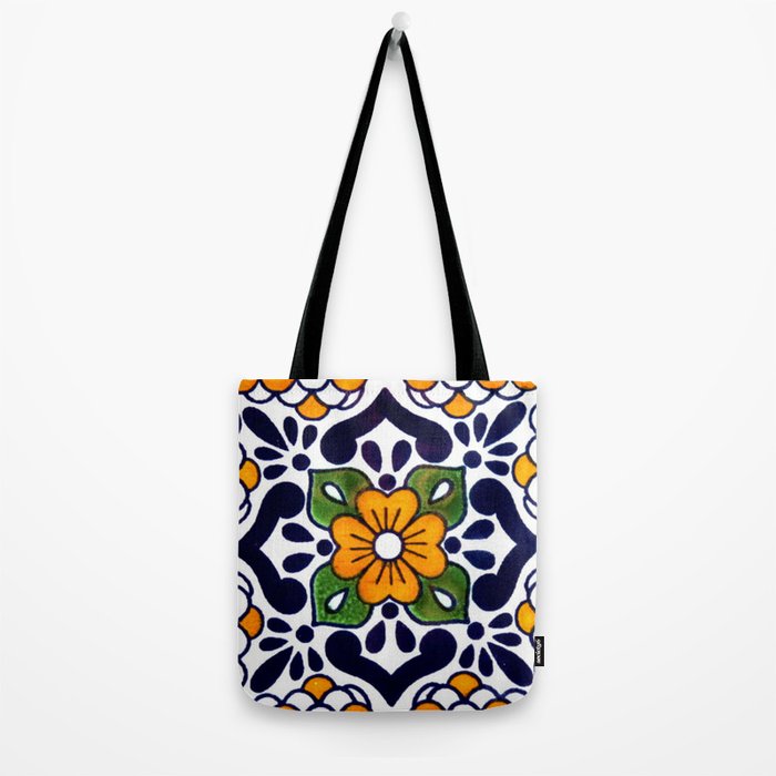 talavera mexican tile Tote Bag Gallery Image 2