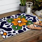 talavera mexican tile Outdoor Rug Gallery Image 2