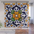 talavera mexican tile Wall Mural Gallery Image 1