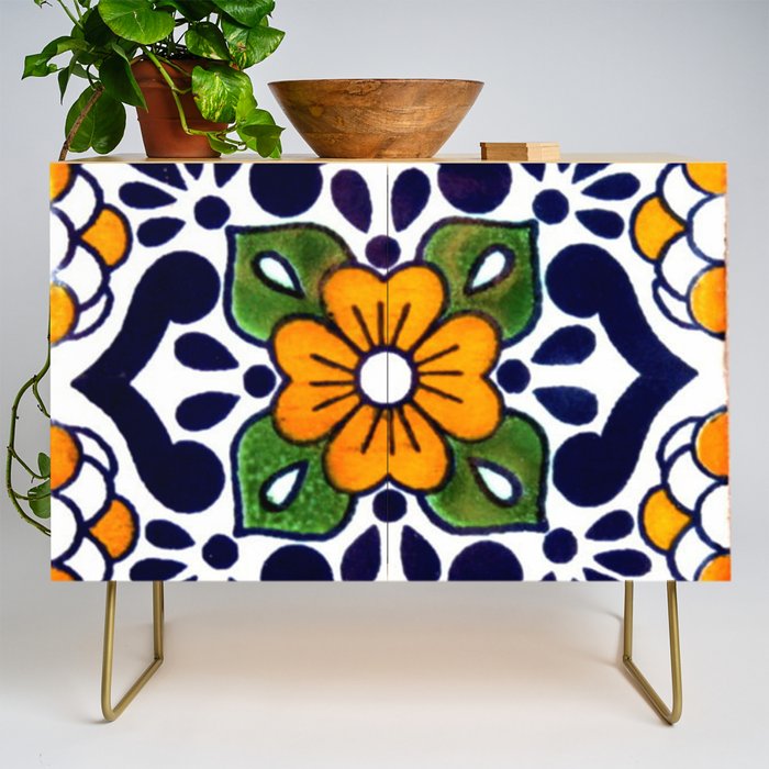talavera mexican tile Credenza Gallery Image 1
