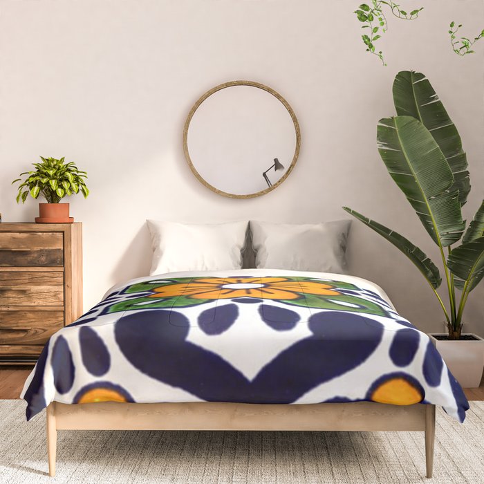 talavera mexican tile Comforter Gallery Image 3