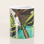 Vintage Butterfly Illustration EA Seguy Papillon Coffee Mug Gallery Image 4