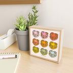 Rainbow Heart Cakes Mini Art Print Gallery Image 2