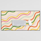 Candy lines Desk Mat Gallery Image 1