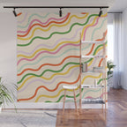 Candy lines Wall Mural Gallery Image 1