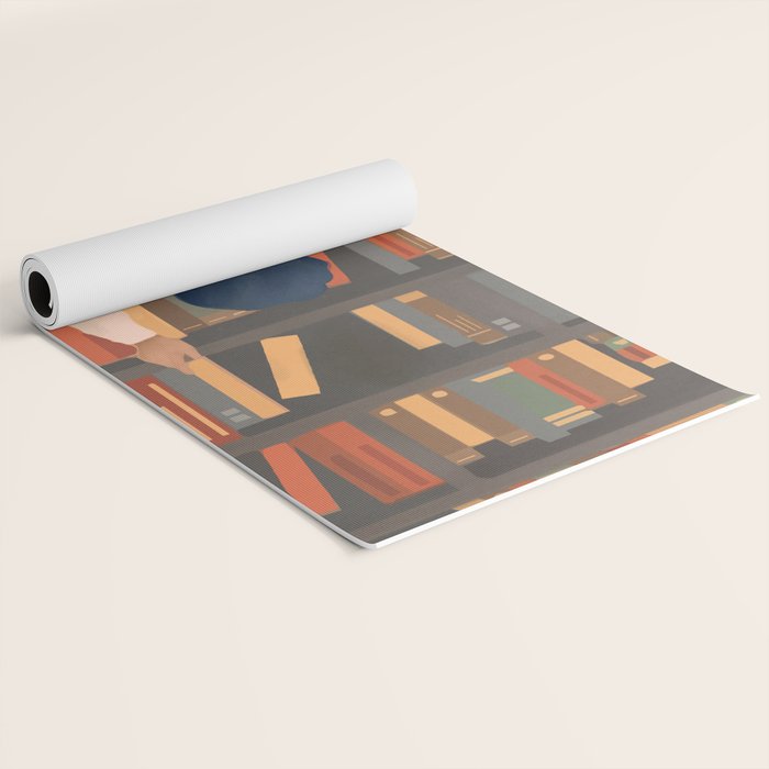 Library Love Yoga Mat Gallery Image 2