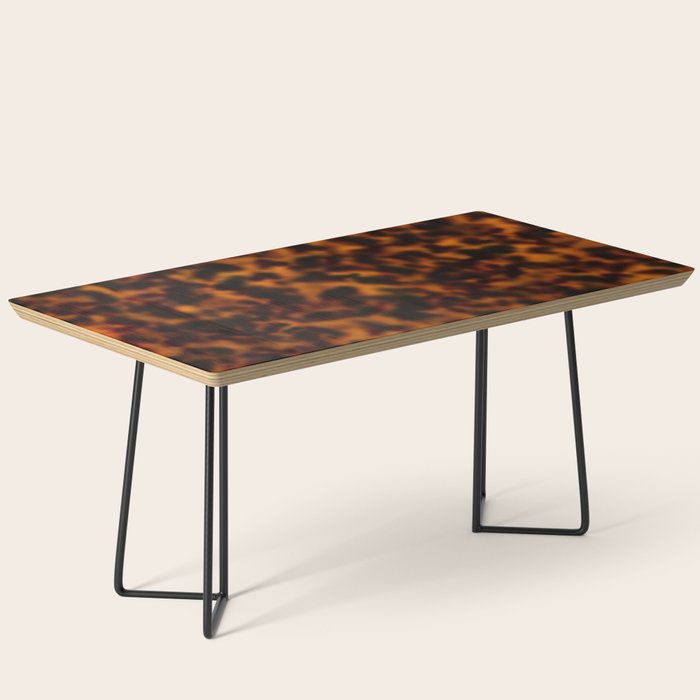 Tortoiseshell amber pattern  Coffee Table Gallery Image 1