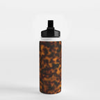 Tortoiseshell amber pattern  Water Bottle Gallery Image 2