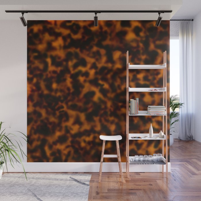 Tortoiseshell amber pattern  Wall Mural Gallery Image 1